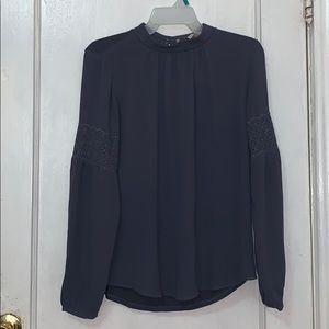 Peasant embroidered blouse